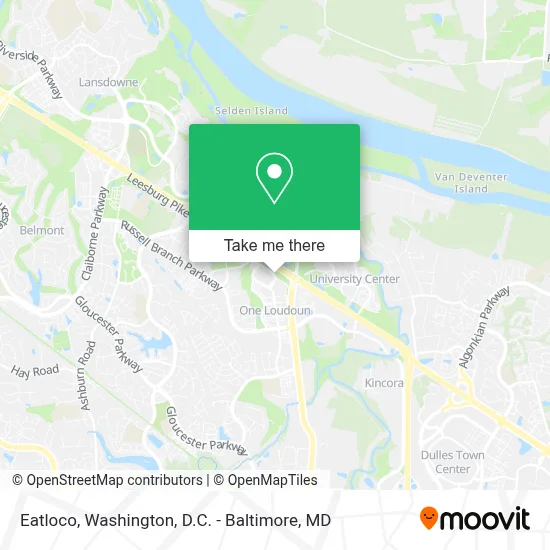 Eatloco map