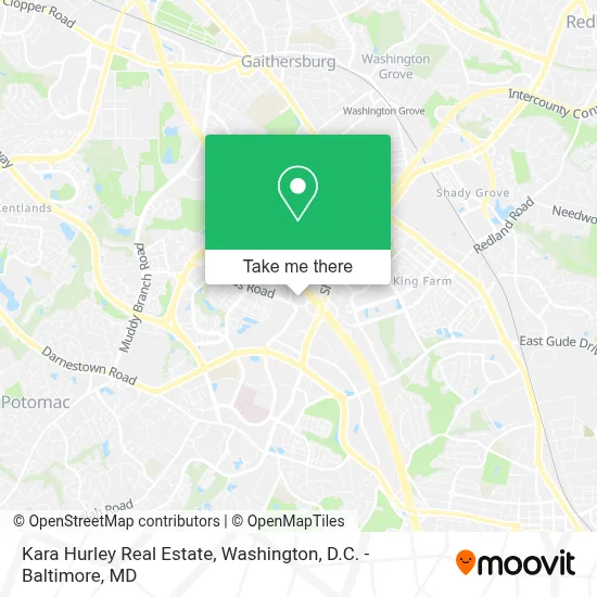 Kara Hurley Real Estate map