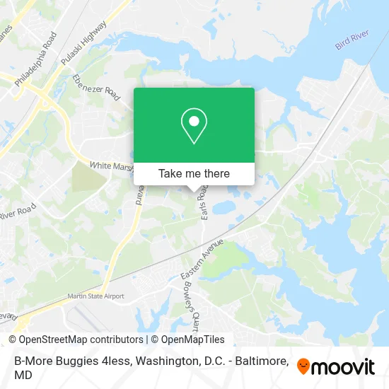 B-More Buggies 4less map