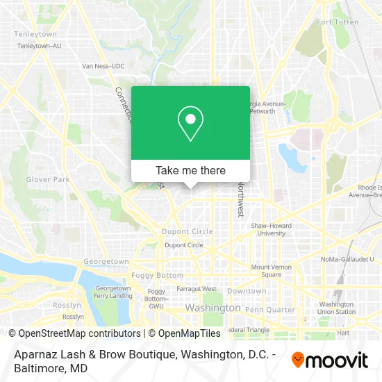 Aparnaz Lash & Brow Boutique map