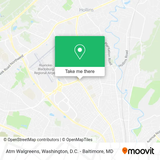 Atm Walgreens map