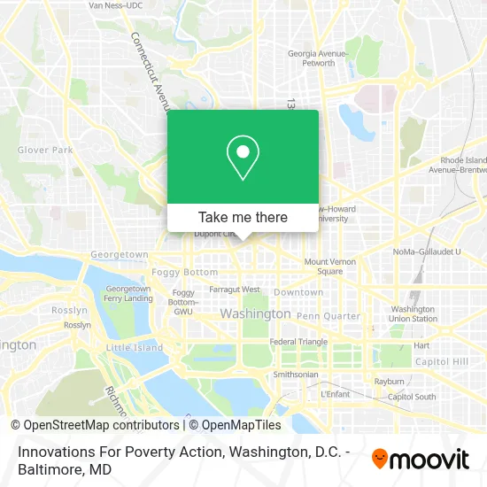 Innovations For Poverty Action map