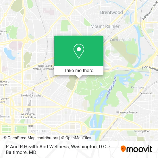 R And R Health And Wellness map