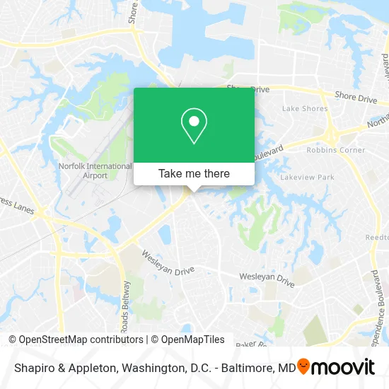 Shapiro & Appleton map