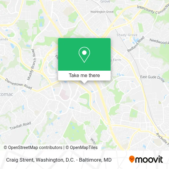 Craig Strent map