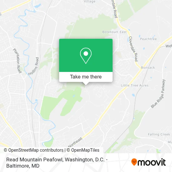 Read Mountain Peafowl map