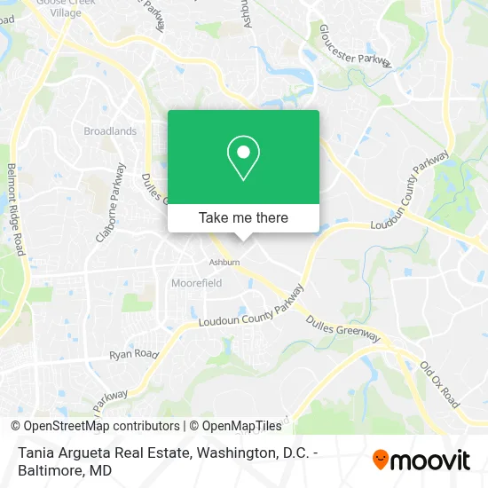 Tania Argueta Real Estate map