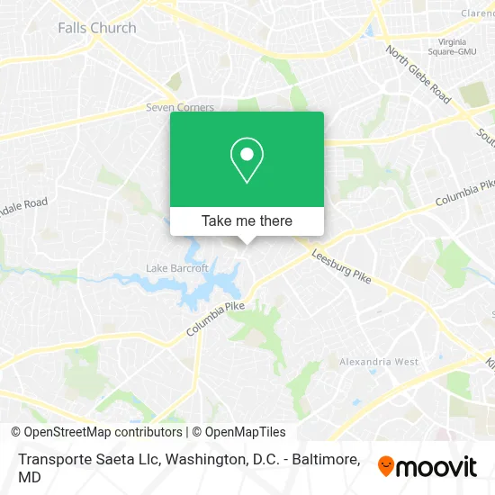 Transporte Saeta Llc map