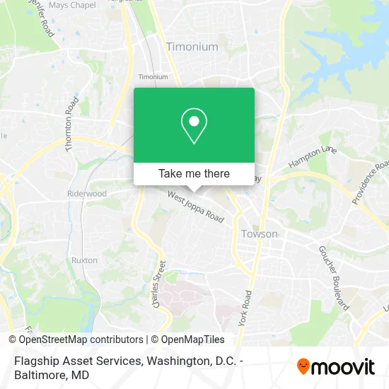 Flagship Asset Services map