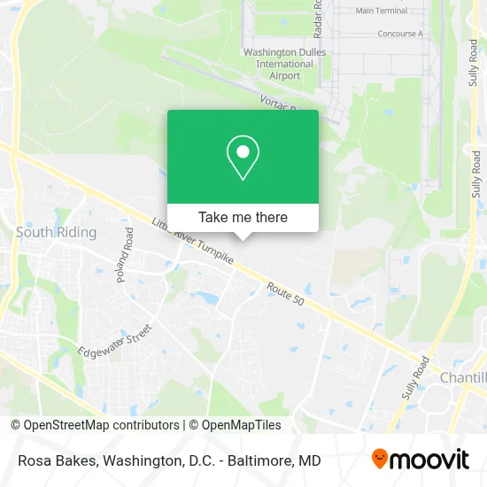 Rosa Bakes map