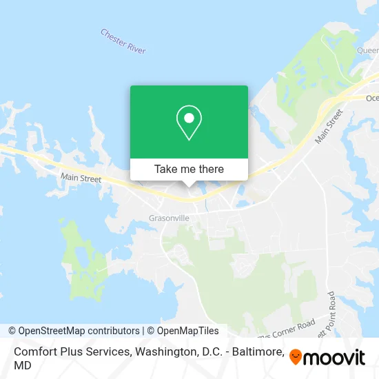 Comfort Plus Services map