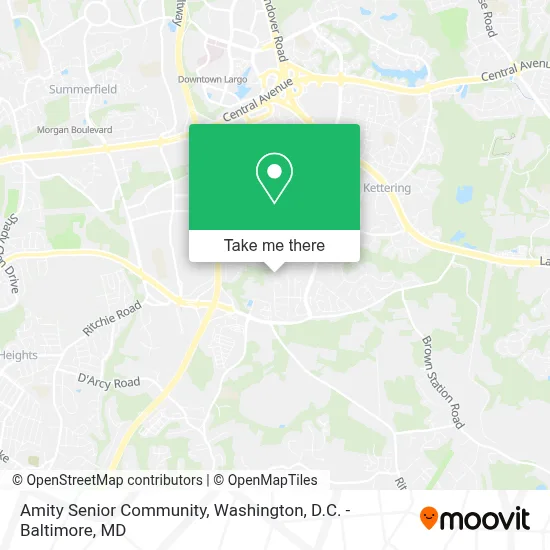 Amity Senior Community map