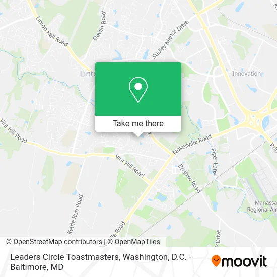 Leaders Circle Toastmasters map