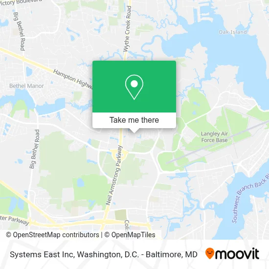 Systems East Inc map