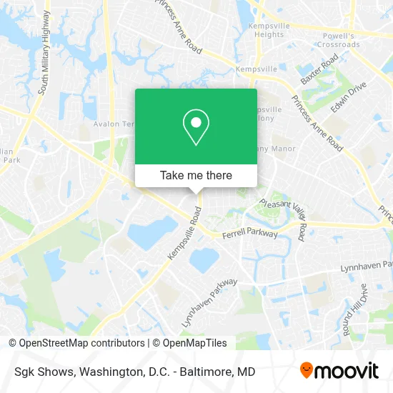 Sgk Shows map
