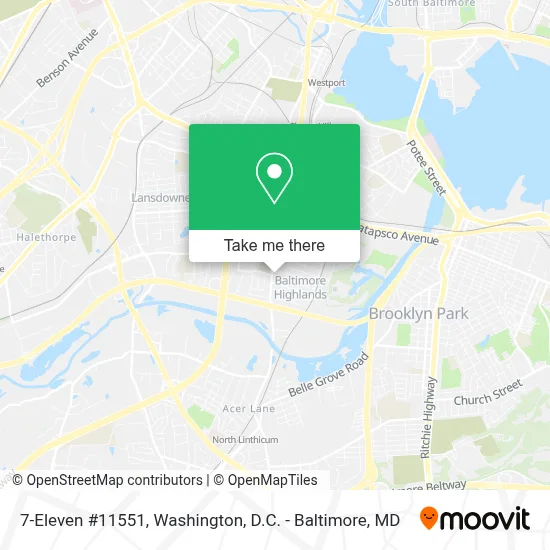 7-Eleven #11551 map