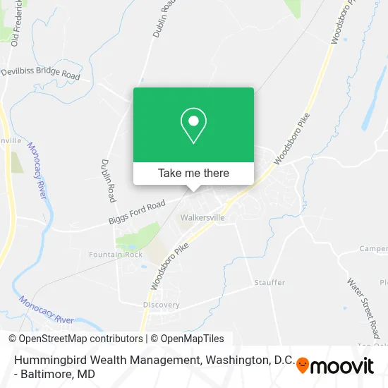 Hummingbird Wealth Management map