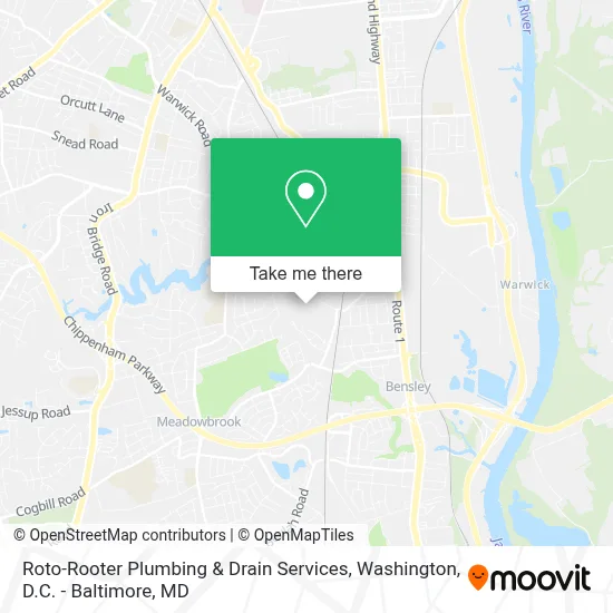 Roto-Rooter Plumbing & Drain Services map