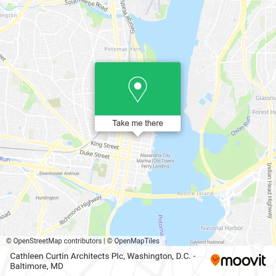 Cathleen Curtin Architects Plc map