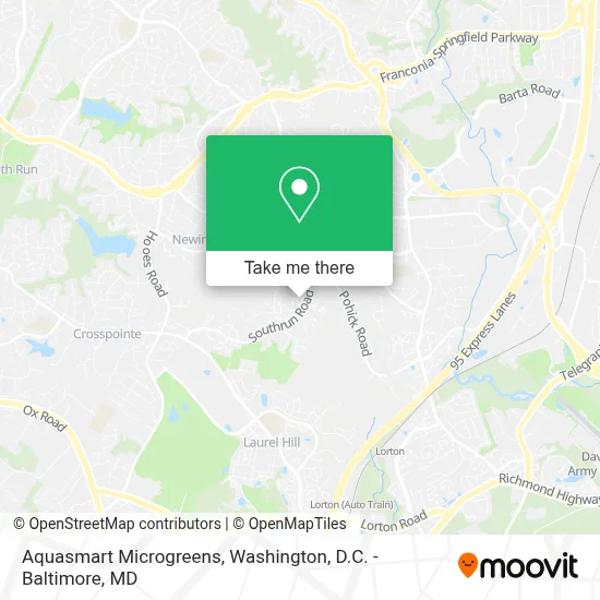 Aquasmart Microgreens map