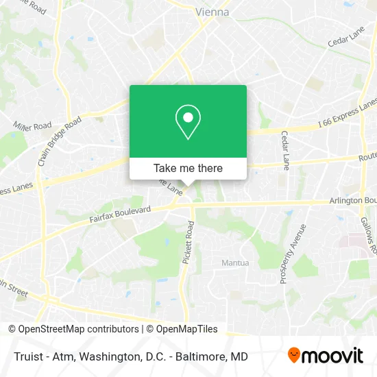Truist - Atm map