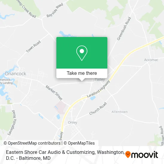 Eastern Shore Car Audio & Customizing map