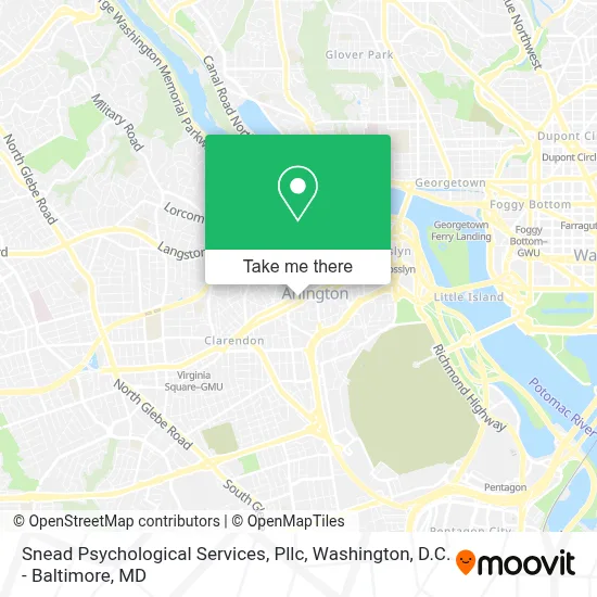 Snead Psychological Services, Pllc map