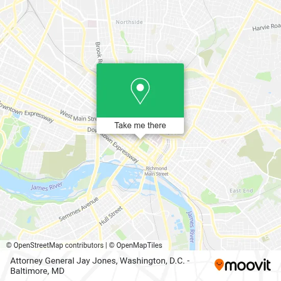 Attorney General Jay Jones map