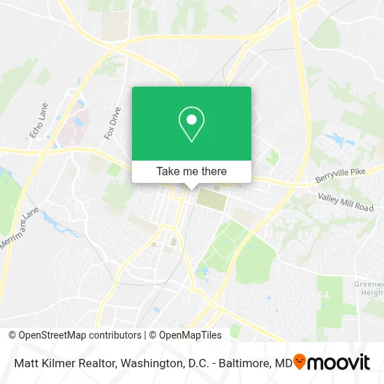 Matt Kilmer Realtor map