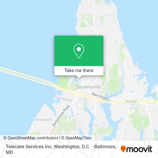 Telecare Services Inc map