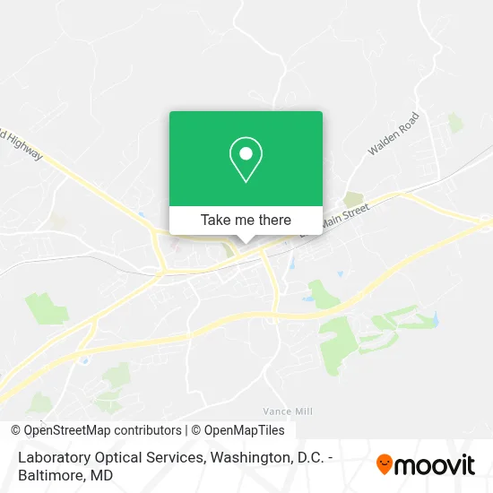 Laboratory Optical Services map