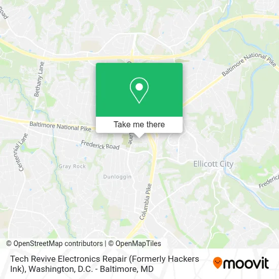 Tech Revive Electronics Repair (Formerly Hackers Ink) map