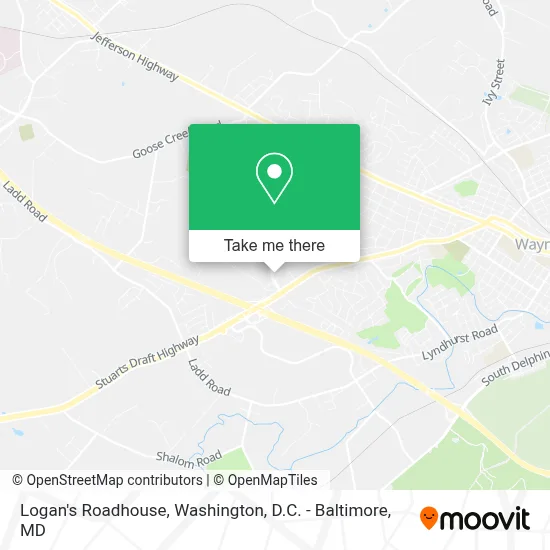 Logan's Roadhouse map