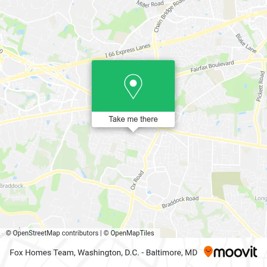 Fox Homes Team map