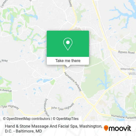 Hand & Stone Massage And Facial Spa map