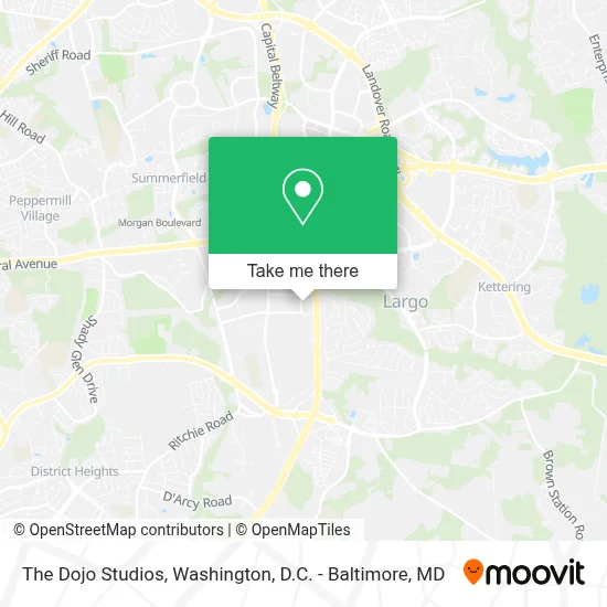 The Dojo Studios map