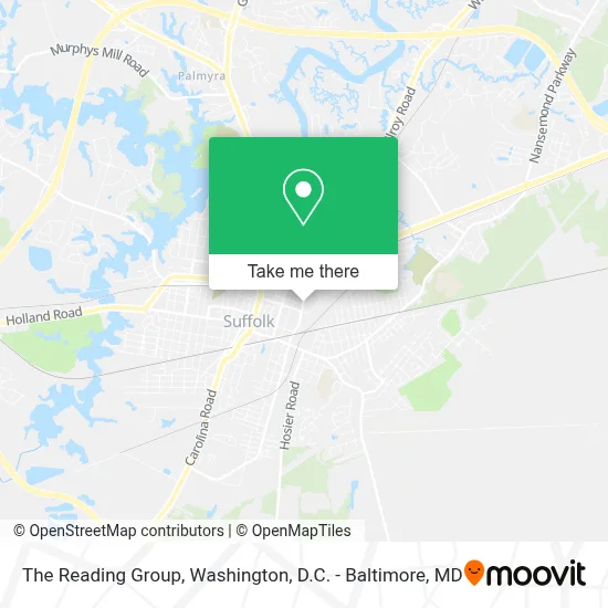The Reading Group map