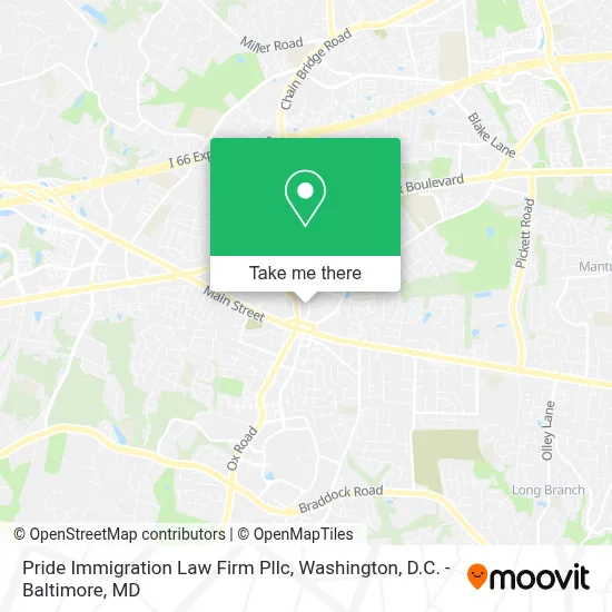 Pride Immigration Law Firm Pllc map