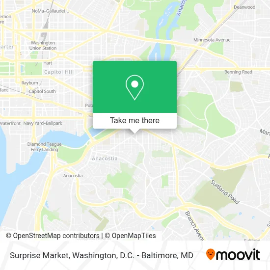 Surprise Market map