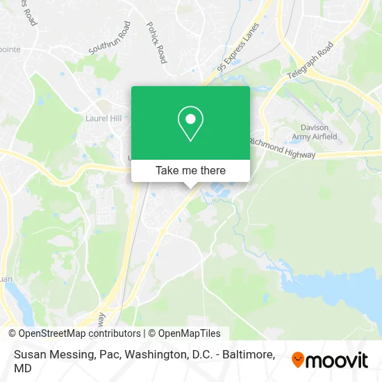 Susan Messing, Pac map