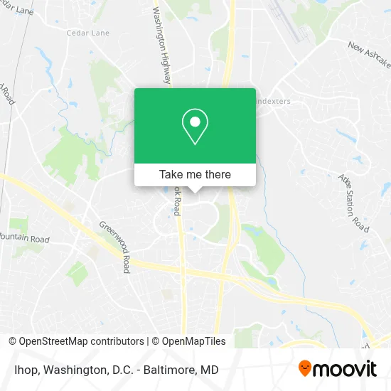 Ihop map
