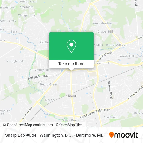 Sharp Lab #Udel map