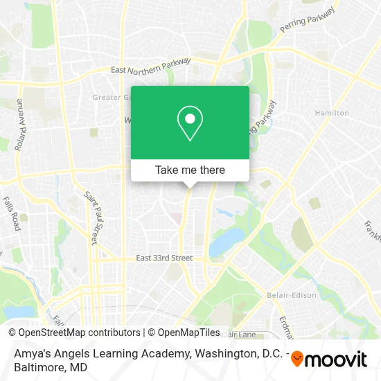 Amya's Angels Learning Academy map