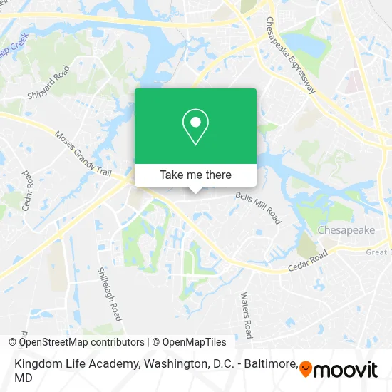 Kingdom Life Academy map