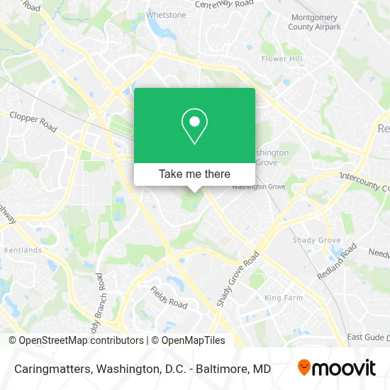 Caringmatters map