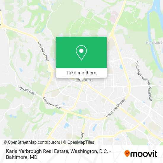 Karla Yarbrough Real Estate map