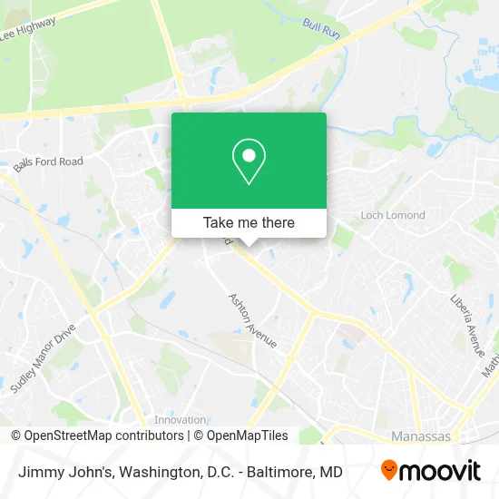 Jimmy John's map
