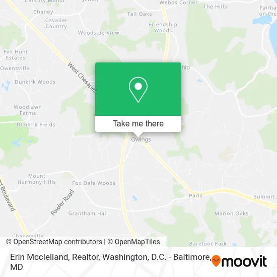 Erin Mcclelland, Realtor map
