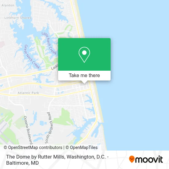 The Dome by Rutter Mills map