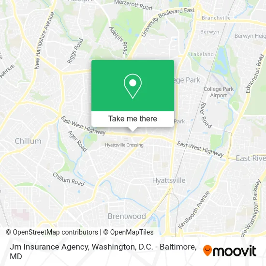 Jm Insurance Agency map